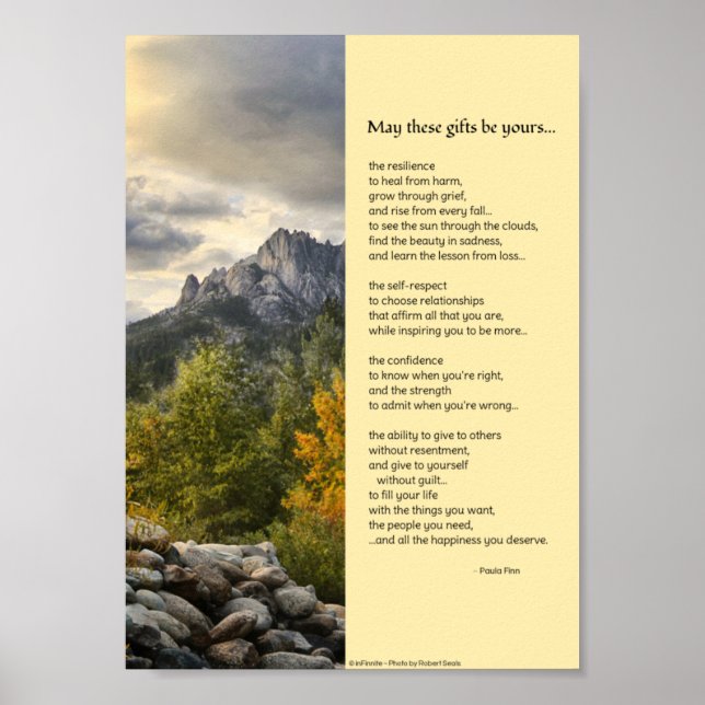 All lycka du förtjänar... Poster (Framsidan)