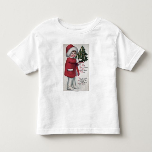 All lycka på jultiden t-shirt (Framsida)