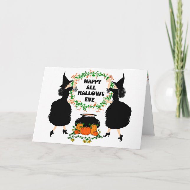 All lycklig Hallows kväll Kort (Framsida)