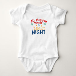 All Mamma Wants är en tyst Baby-kvarn T Shirt