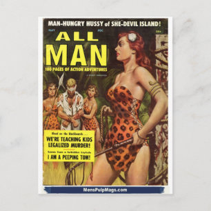 All Man, maj 1959 Vykort