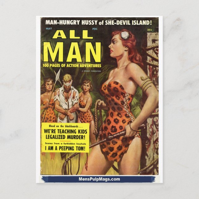 All Man, maj 1959 Vykort (Framsida)