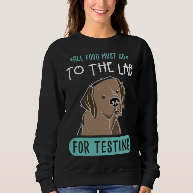 All mat måste gå till lab för testning t shirt (Framsida)