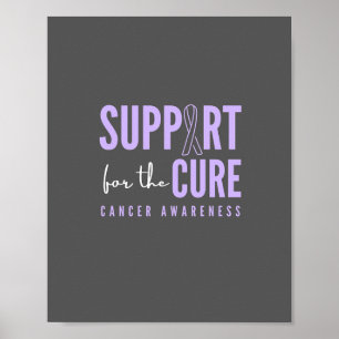 All medvetenhet om cancer.support.. botande. Skriv Poster