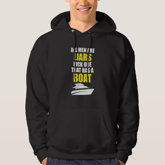 All men are liars pick one that has a boat hoodie (Framsida)