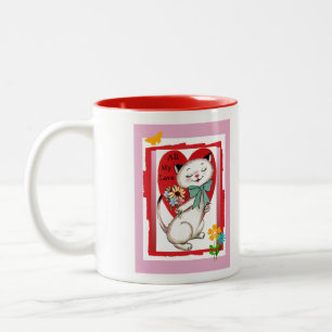 All min mugg för kärlekvalentinkatt