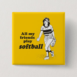 All min vänleksoftball knapp