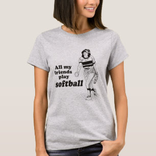 All min vänleksoftball t-shirt