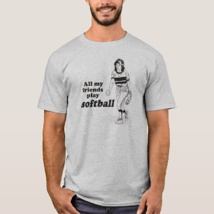 All min vänleksoftball t-shirt