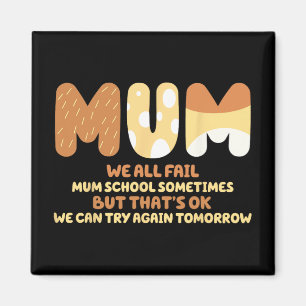 All Misslyckas Morsa-skolans Mamma-gåvor från Mor- Magnet