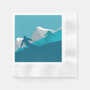 All Mountain Skiing Pappersservett