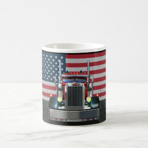 All mugg för amerikanPeterbilt kaffe