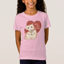 All My Love Tabby Cat T Shirt