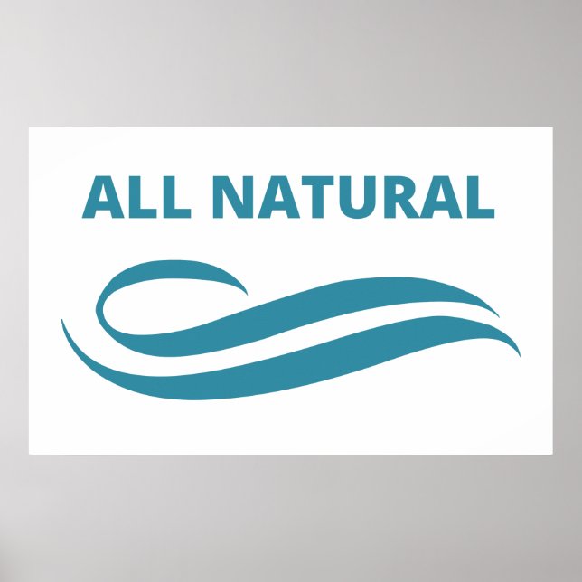 All naturlig Poster (Framsidan)