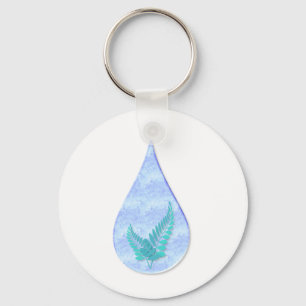All naturliga Keychain Nyckelring