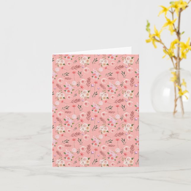 All occasion card kort (Gul blomma)