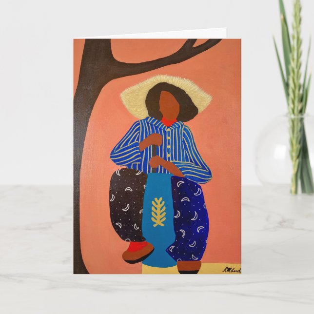 All Occasion Caribbean Drummer Card Kort (Framsida)