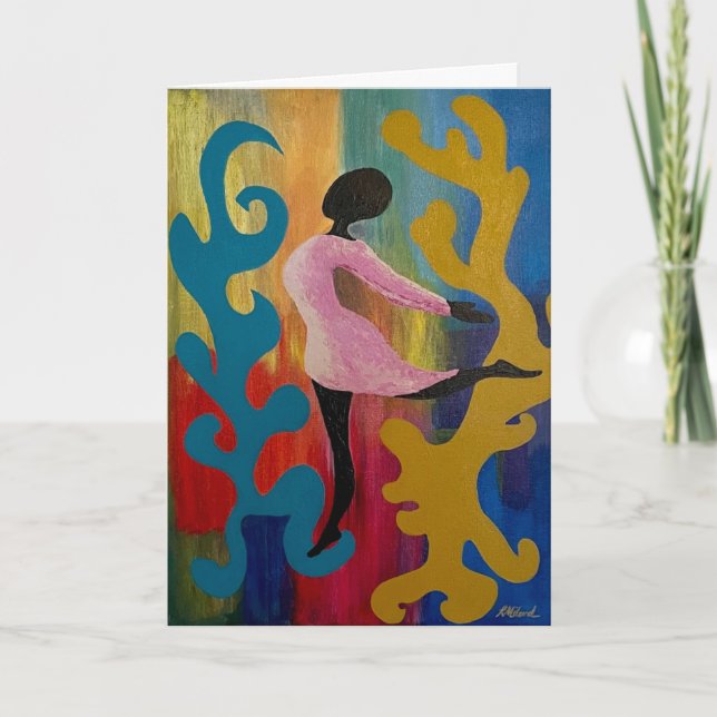 All occasion Dancer Card Kort (Framsida)