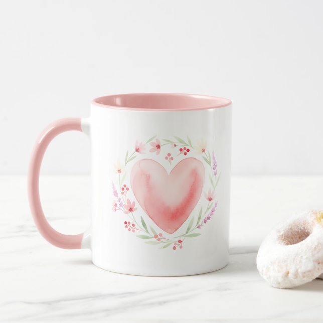 All of Me Loves You Personalized Valentine Mug Mugg (Med munk)