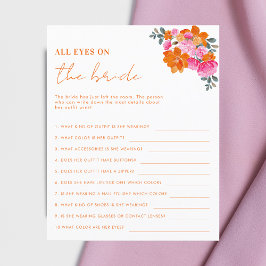 All Ögon på Möhippan Bride Blommigt