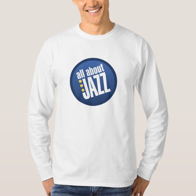 All om Jazzmanar långärmaden för Heavyweight T-shirt (Framsida)