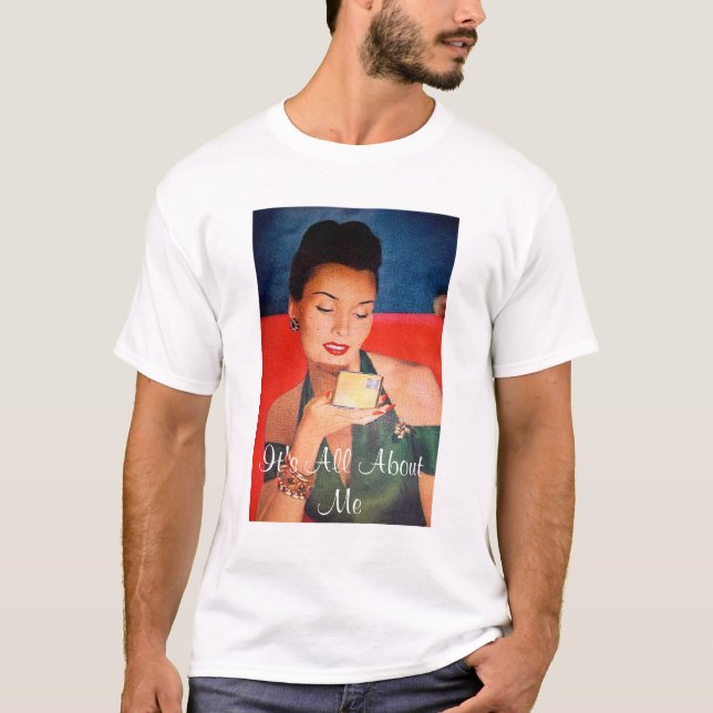All om mig t shirt (Framsida)