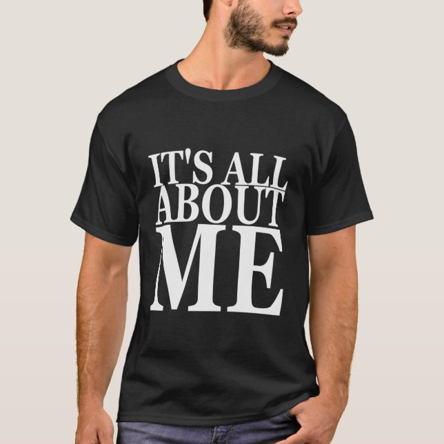 All om mig tee (Framsida)