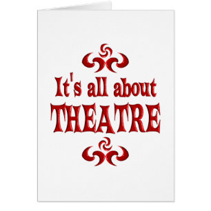 ALL OM THEATRE HÄLSNINGSKORT