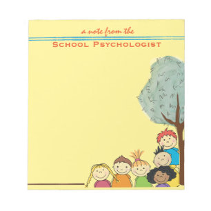 All om ungar-- Skola psykologanteckningsboken Anteckningsblock
