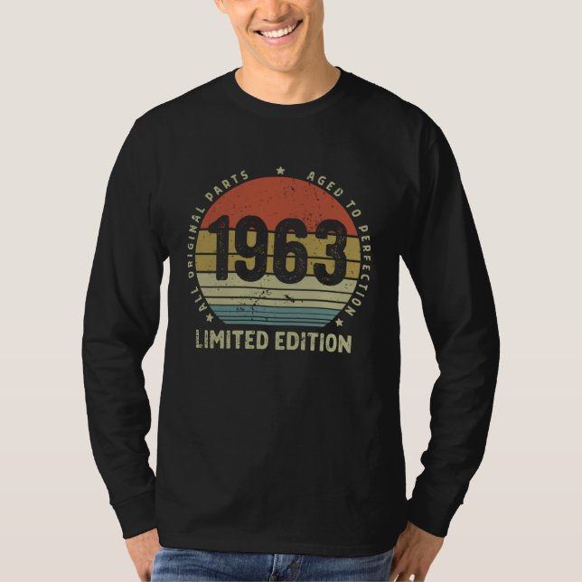 All Original Parts Aged To Perfection 1963 T Shirt (Framsida)