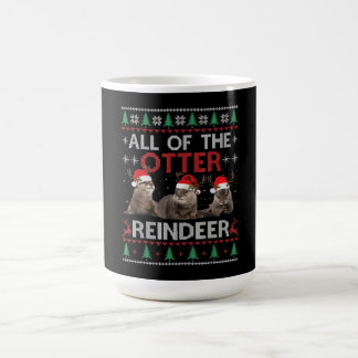 All Otter Reindeer God Jul Sweater Kaffemugg