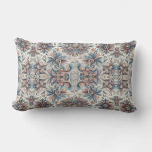 All over Blommigt-design Lumbarkudde