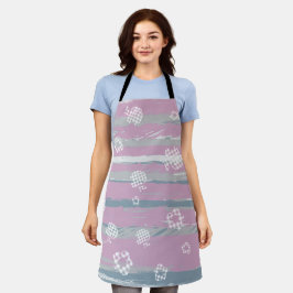 All‑Over Print Apron – Gingham Orchard