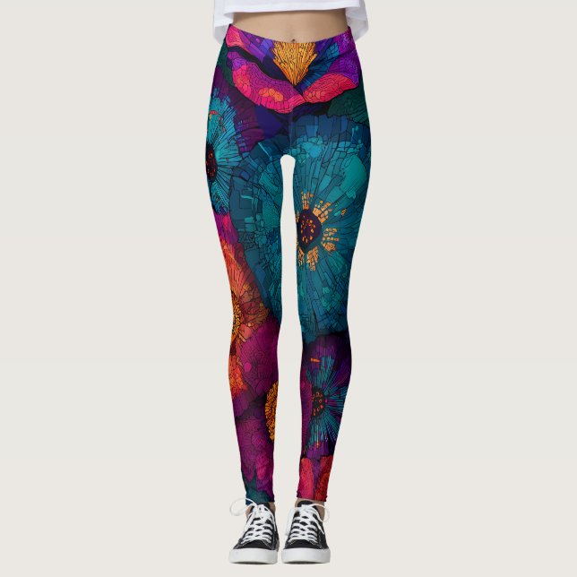 All-Over Print Leggings (Framsida)