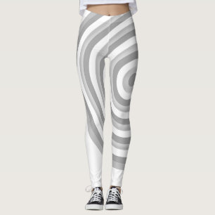 All over Print Leggings med cirkulär design