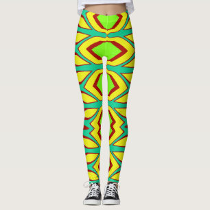 All-over-Print-multifärgaden "Ratti_Kreativ_Arts" Leggings