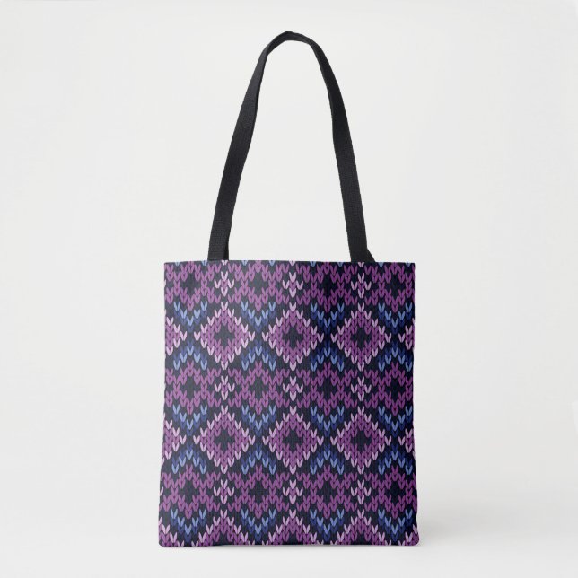 All-Over-Print Shoppingbag, Medium! Tygkasse (Framsida)