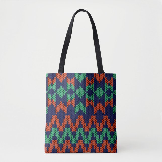 All-Over-Print Shoppingbag, Medium! Tygkasse (Framsida)
