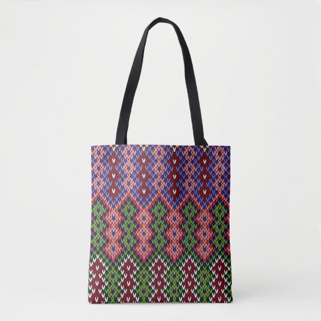 All-Over-Print Shoppingbag, Medium! Tygkasse (Framsida)