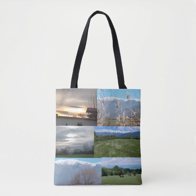 All-Over-Print Totebag, Axelväska Tygkasse (Framsida)