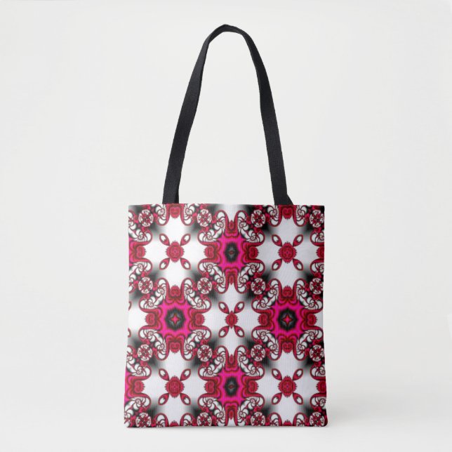 All-Over-Print Totebag, Medium Den klassiska tote Tygkasse (Framsida)