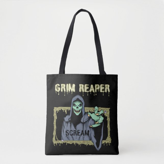 All-Over-Print Totebag, Medium Den klassiska Tygkasse (Framsida)