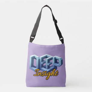 All-Over-Print Totebagge, Cross-Body Väska