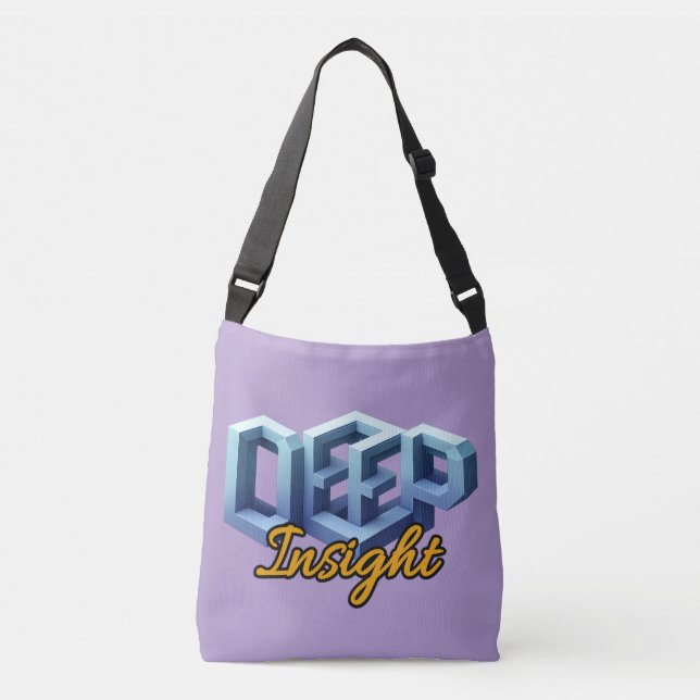 All-Over-Print Totebagge, Cross-Body Väska (Framsida)
