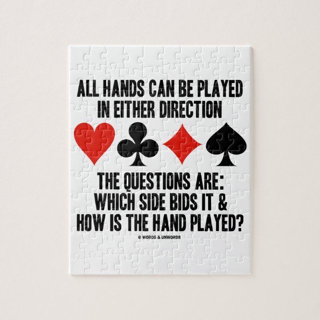 All (överbrygga), händer kan lekas antingen pussel (Vertikal)