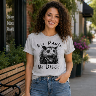 All Panic No Disco Förvildad Pungråtta T Shirt