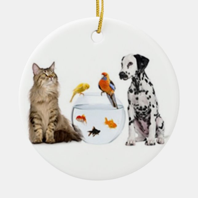 "ALL PETS" CHRISTMAS ORNAMENT (Framsidan)