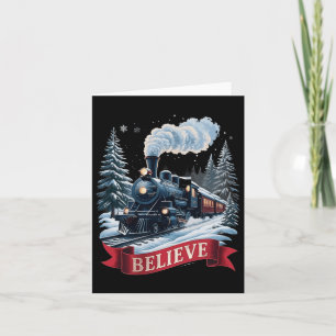 All Polar ombord Express-jul North Pole Julafton Kort