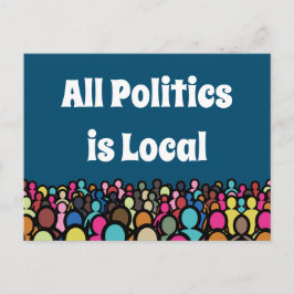 All Politik är Local 2024 Vykort