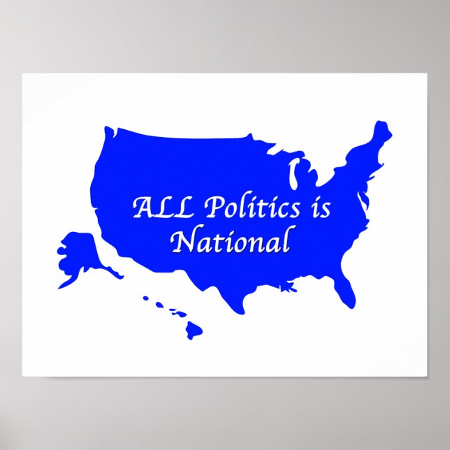 All Politik är National Poster (Framsidan)